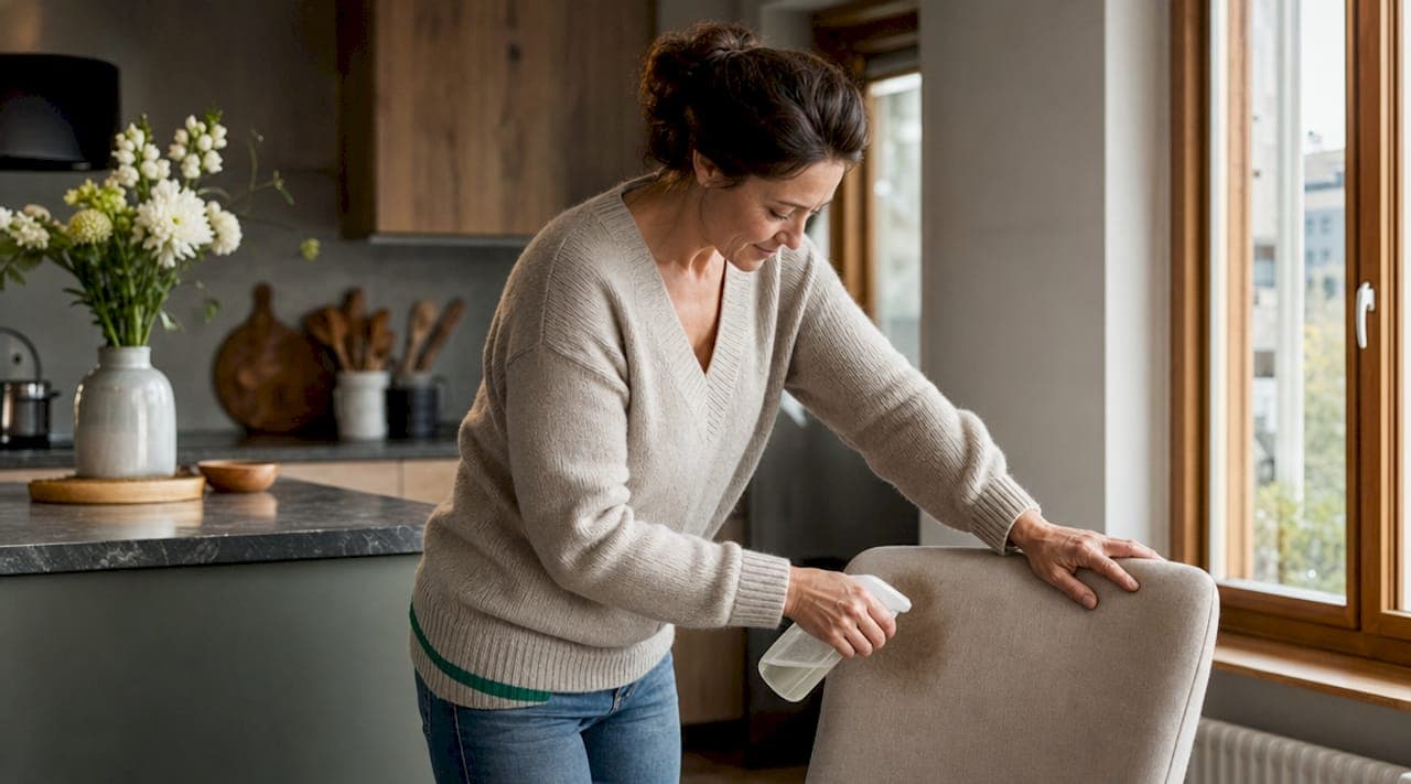 Productos seguros para limpiar tapicería en casa