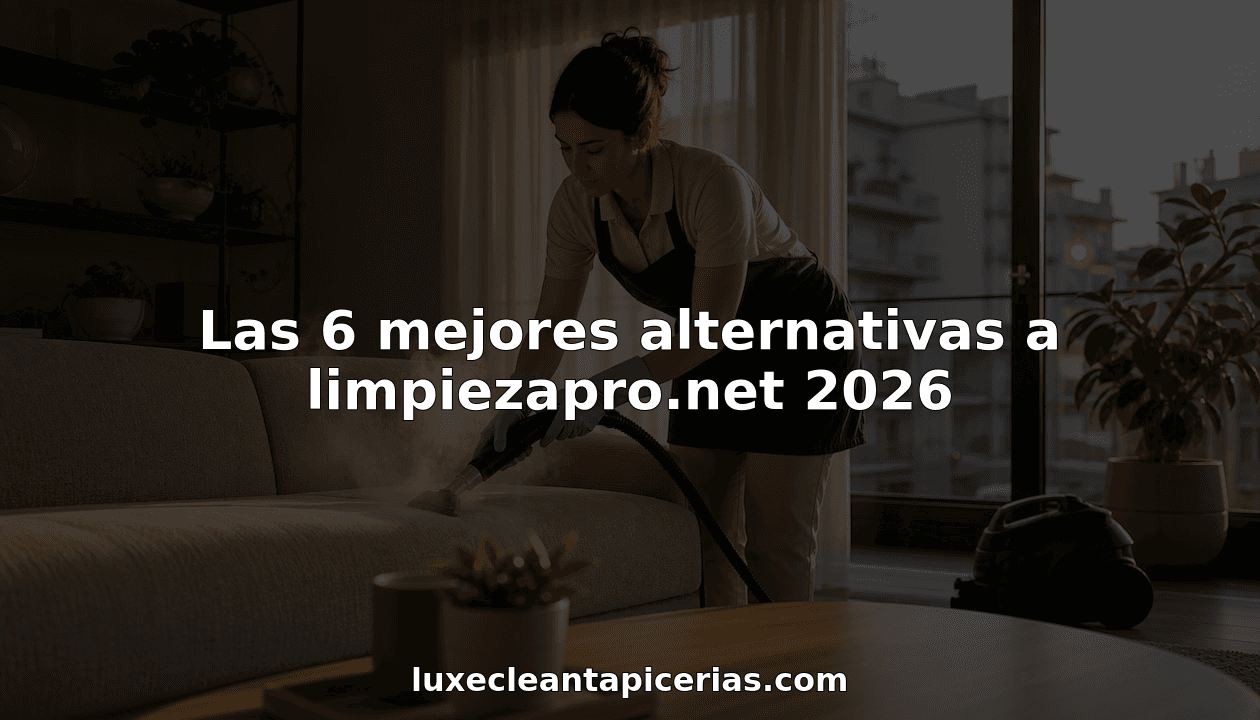 Las 6 mejores alternativas a limpiezapro.net 2026