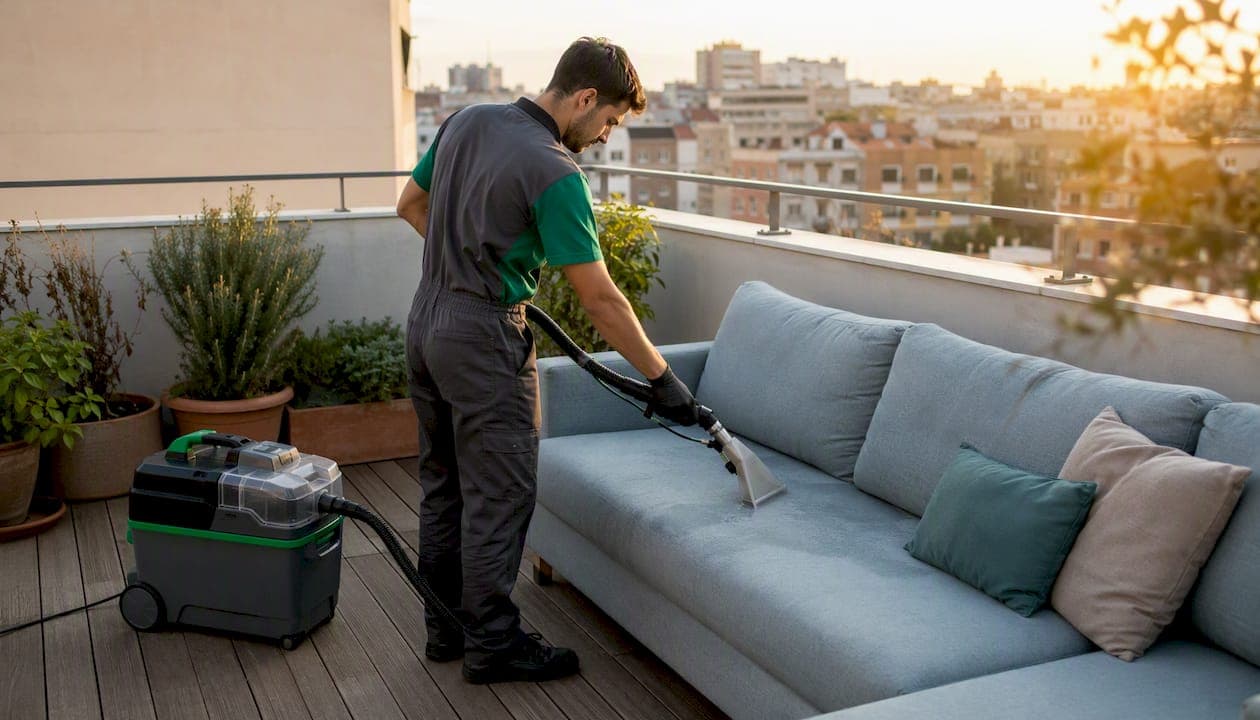 Limpieza de sofás en Barcelona: reserva a domicilio